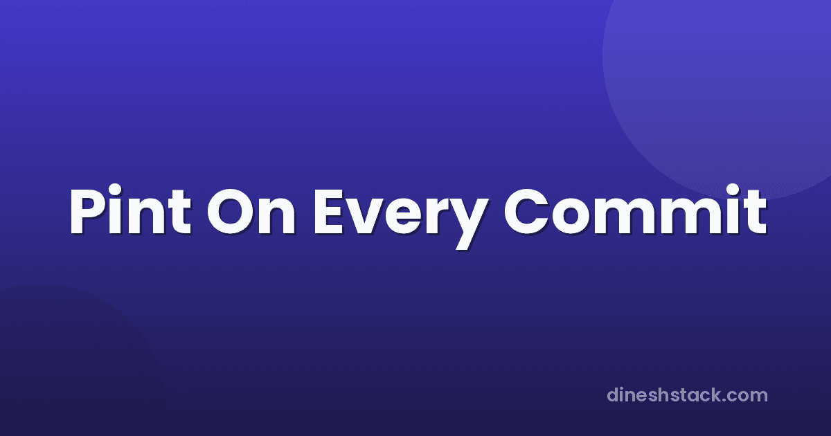 Laravel 13 Git Hooks with Husky: Pint on Every Commit