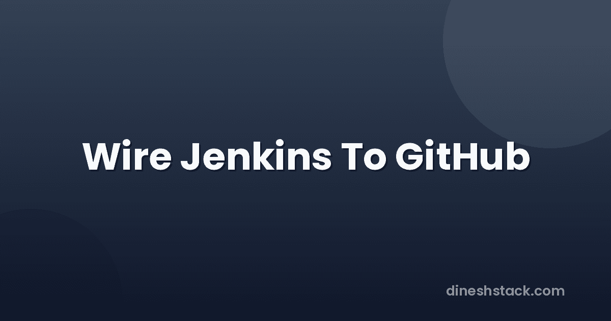 Connect Jenkins to GitHub: Deploy Keys, PAT and Webhooks