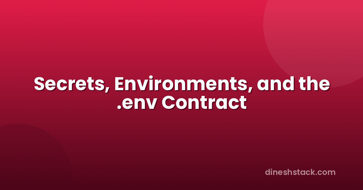 Managing Secrets and Env Vars in GitHub Actions