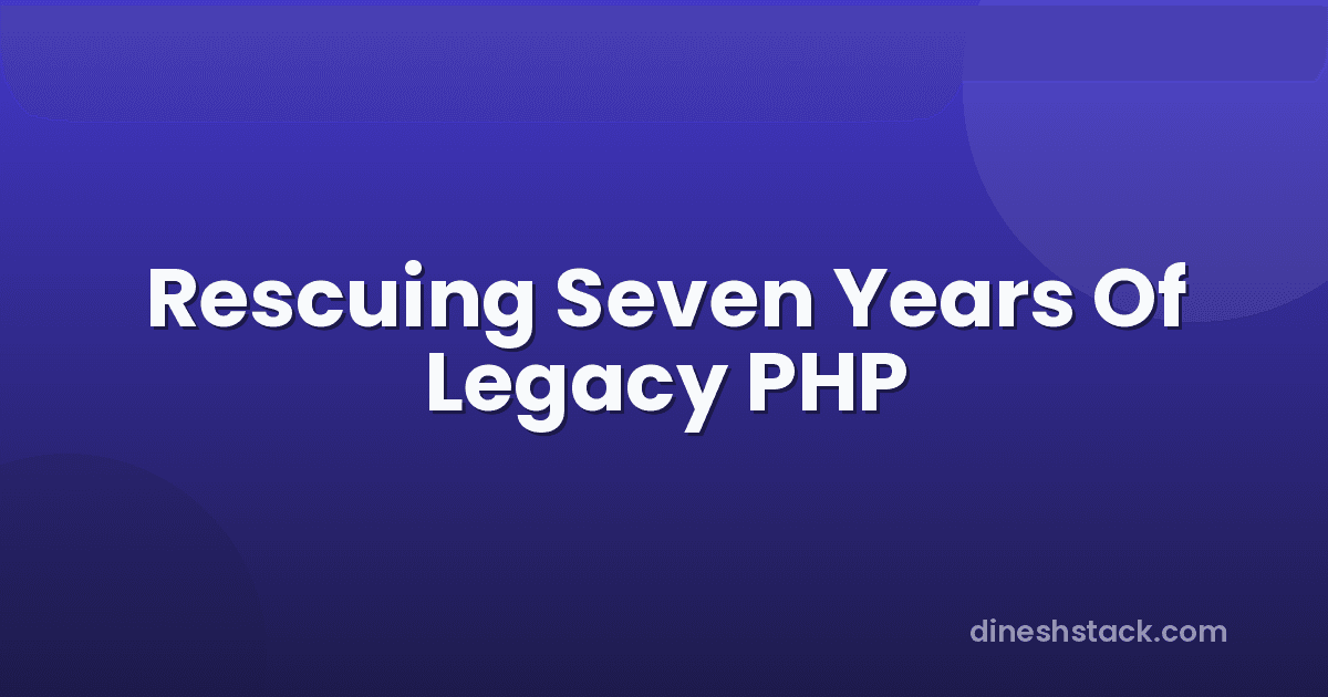 Migrating a Legacy PHP App to Laravel 13: What We Found