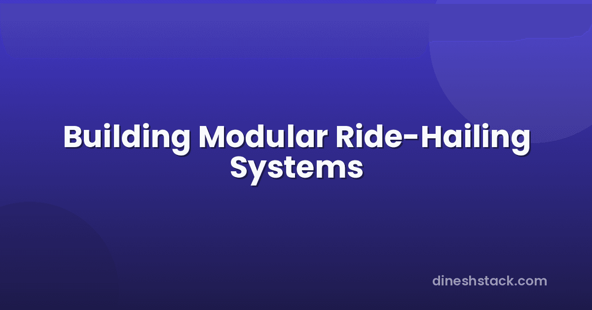 Why We Built Dineshstack Ride hailing: Choosing a Modular Laravel + Node Microservice Architecture